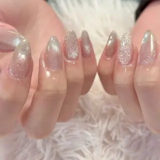 ネイル Lelole 🫧マグネット🫧のネイルデザイン