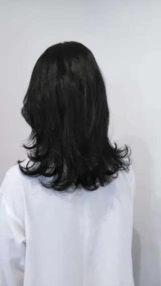 ミディアム パーマ ヘアアレンジ メンズ キッズ ネイル マツエク・マツパ MEGUMI megumiのヘアスタイル