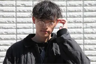 ショート パーマ くすもと かいとのヘアスタイル