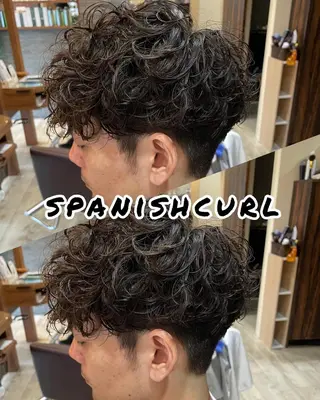 メンズ 仙台/メンズ/ フェザー/リョウのヘアスタイル