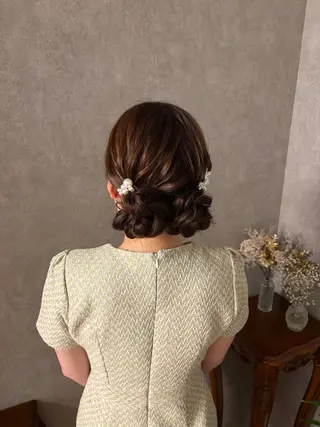 ヘアアレンジ 髪質改善×韓国風/小 顔レイヤー/早瀬櫻子のヘアスタイル