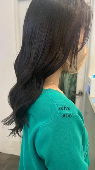 ロング カラー mizuho🐈⬛ 艶髪¦ダークトーンのヘアスタイル