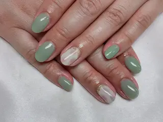 ネイル Ocean nail パラジェル 取扱い店のネイルデザイン