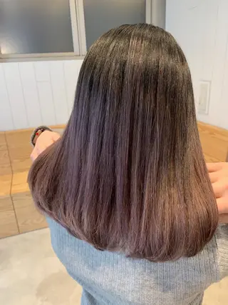 ミディアム yui .のヘアスタイル