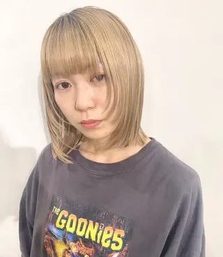 ミディアム 川村 涼介のヘアスタイル