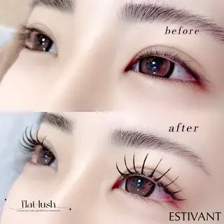 マツエク・マツパ eye salon ESTIVANT のマツエク・マツパデザイン
