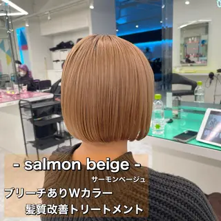 ショート カラー ボブカットモデル 募集中　ukaのヘアスタイル