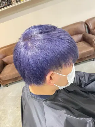 ショート カラー ヘアアレンジ ☂️カトウ ケイゴ☂️のヘアスタイル