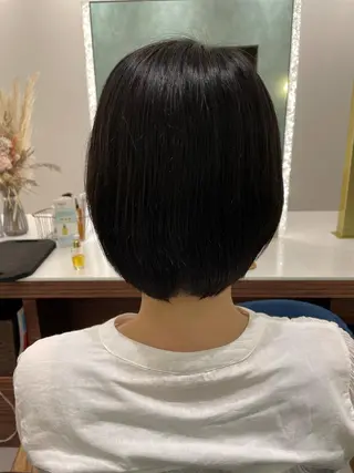 ショート カラー ＊ロングモデル＊ 清水菜穂香のヘアスタイル