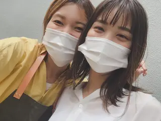 セミロング さの あやねのヘアスタイル