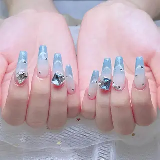 ネイル 🦋チップ長さだし 専門店🦋のネイルデザイン