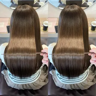 ロング カラー 髪質改善🫧ベージュ 椙山 響のヘアスタイル