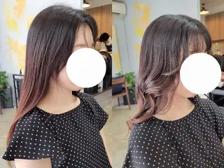 ミディアム 野村 果音(カノン)のヘアスタイル