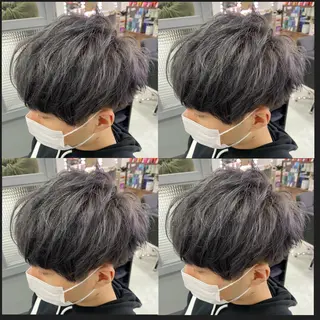 ショート 🔥メンズパーマ 特化 渡辺一翔のヘアスタイル