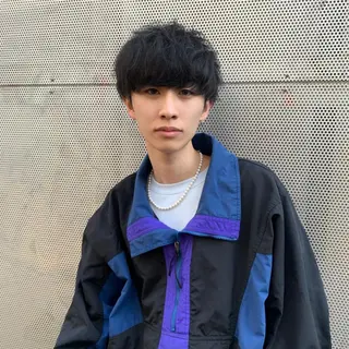 メンズ ハイトーン職人 ♡中島凱人のヘアスタイル