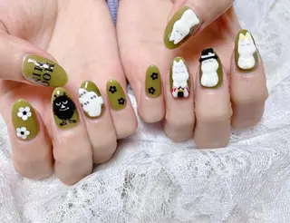 ネイル FLARE NAIL フレアネイルのネイルデザイン