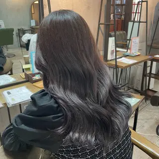 ロング たけうち みずきのヘアスタイル