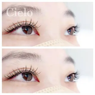 マツエク・マツパ Cielo eye 赤坂店のマツエク・マツパデザイン