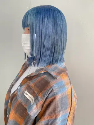 ミディアム カラー レイヤーカット 🪩yurikaのヘアスタイル