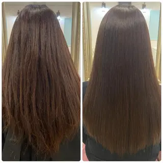 ロング ツバサ 髪質改善のヘアスタイル