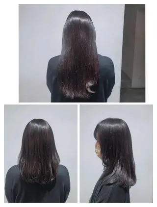 セミロング 和佐 ももえのヘアスタイル