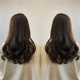 ロング カラー tocca 💜石田愛結💜のヘアスタイル