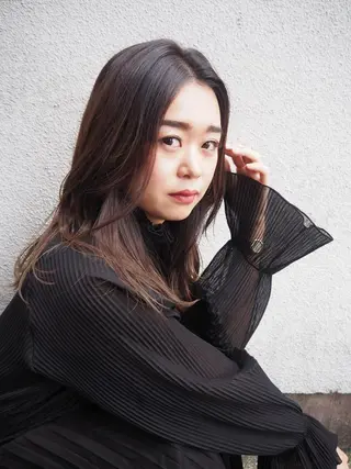 ロング カラー 【safric】 NAOのヘアスタイル