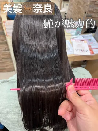 ロング 加野 舞のヘアスタイル