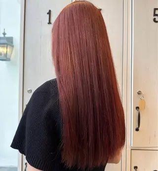 ロング カラー 濱崎 璃乃/ルプラボウのヘアスタイル