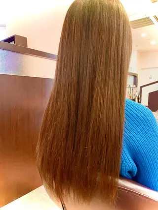 ロング 古川 安紀のヘアスタイル