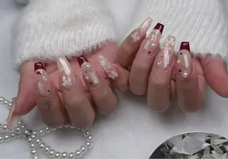 ネイル 🎀PG🩵 ネイルサロンのネイルデザイン