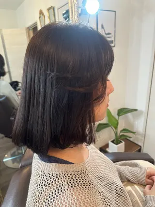 セミロング カラー 🌺✨小川 友佳✨🌺のヘアスタイル