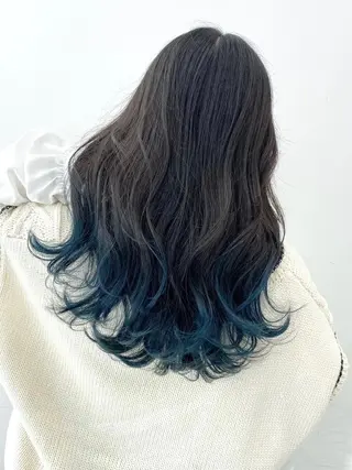 ロング カラー 【公式】amble luxe 中野のヘアスタイル