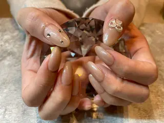 ネイル 妹尾/長さだし パラジェルフィルインのネイルデザイン