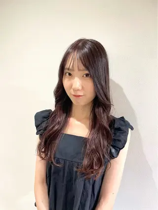 ロング カラー 🩰ニシムラヒカリ 半個室salon♡*のヘアスタイル