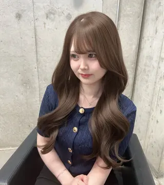ロング lafit kaede/韓国ヘアのヘアスタイル