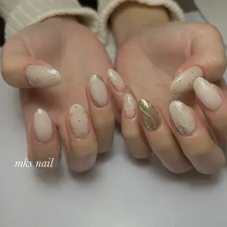 ネイル mks＊nail //  枚方長尾のネイルデザイン