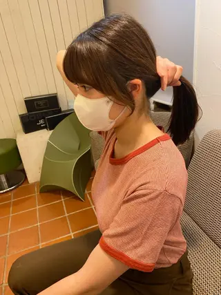 セミロング 🌿‬Hanon 藤井よし乃🌿‬のヘアスタイル