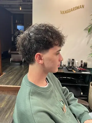 メンズ 早稲田/メンズ専門 /フェード/葛西裕季のヘアスタイル