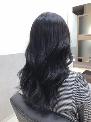 セミロング カラー 西野 美空🍊のヘアスタイル