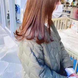 セミロング カラー マンツーマン半個室 tamuraのヘアスタイル