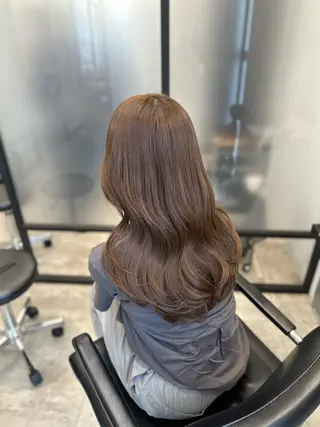 ロング カラー 韓国ヘア🇰🇷🎀 みきのヘアスタイル