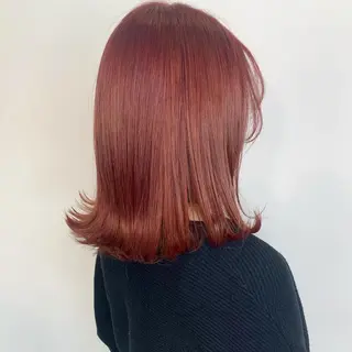 ミディアム カラー 𖧷 ⁺. 大人ヘア Yui 𓂃𓈒𓏸のヘアスタイル