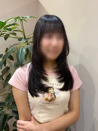 ロング momo 札幌美容師のヘアスタイル