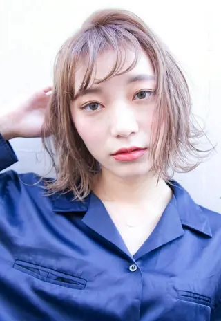 ショート カラー パーマ ヘアアレンジ キッズ ネイル マツエク・マツパ 野田 修平のヘアスタイル
