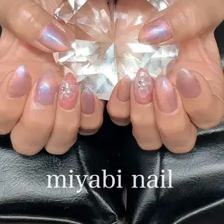 ネイル miyabi nail 桂川駅近くのネイルデザイン