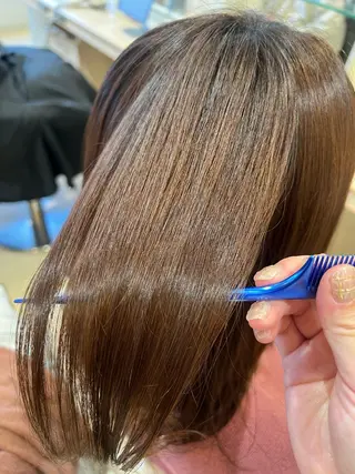 ロング 韓国風🌷✨ 守屋紗希のヘアスタイル