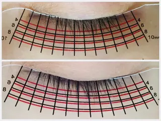 アイブロウ eyelash presh yukaのマツエク・マツパデザイン