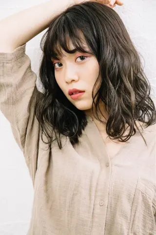 セミロング 藤島 裕幸のヘアスタイル