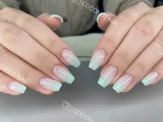 ネイル 神田 ココナッツのネイルデザイン